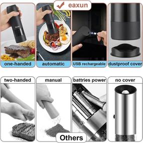 img 1 attached to Rechargeable Automatic Adjustable Coarseness Peppercorn