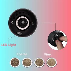 img 2 attached to Rechargeable Automatic Adjustable Coarseness Peppercorn