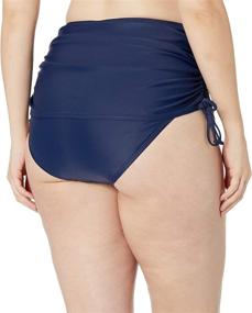 img 1 attached to 👙 Stylish Coastal Blue Women's Swimwear in Sizes 24W-26W | Swimsuits & Cover Ups for Plus-Size Women