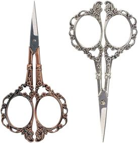 img 4 attached to BIHRTC European Scissors Embroidery Everyday Sewing and Sewing Notions & Supplies