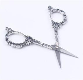 img 1 attached to BIHRTC European Scissors Embroidery Everyday Sewing and Sewing Notions & Supplies