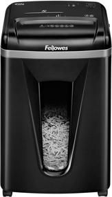 img 3 attached to 🔪 Fellowes 450M: SilentShred 9-Sheet Micro-Cut Paper and Credit Card Shredder - Black (4074001)