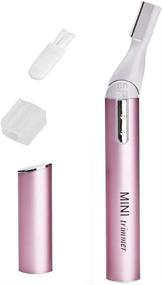 img 4 attached to 💇 KIKAR Portable Electric Eyebrow Shaper: Ultimate Safety Beauty Knife for Underarm, Leg, Body, Face, and Hair - Stylish Metal Case Trimmer Shaver (Battery Operated)