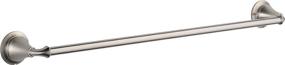 img 4 attached to 🛁 Modern and Durable DELTA Linden Towel Bar in Brilliance Stainless Steel - Versatile Bathroom Accessory for a Stylish Look, 79424-SS