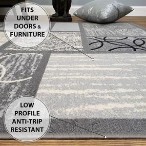 img 2 attached to Doormat Bathroom Home Entryway Washable Home Decor for Rugs, Pads & Protectors