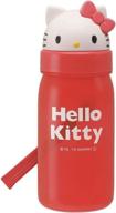 sanrio die cut straw type bottle hello logo