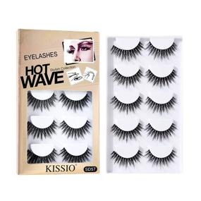 img 4 attached to KISSIO Eyelashes Eyeliner Waterproof Strong