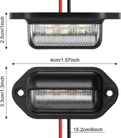 img 3 attached to License Waterproof Taillight Trailer Trucks