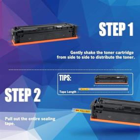 img 1 attached to 🖨️ Ink E-Sale 1 Pack Black Toner Cartridge, Compatible with HP CF400X, HP 201X, HP CF400A, for HP Color Laserjet Pro MFP M277dw M252dw MFP M277n M252n Printer
