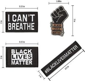 img 3 attached to WZT Movement Embroidered Anti Racism Tactical