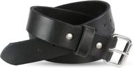 heavy duty full grain leather men's accessories in belts logo