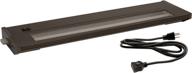 💡 american lighting 043t-14-db hardwire fluorescent under cabinet lighting: dark bronze 14-inch 8-watt lamp with on/off switch - energy efficient solution for 120-volt areas логотип