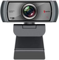 high-definition 1080p 60fps webcam: wide angle, mic, for zoom/skype/facetime/teams on mac/pc/laptop/desktop logo
