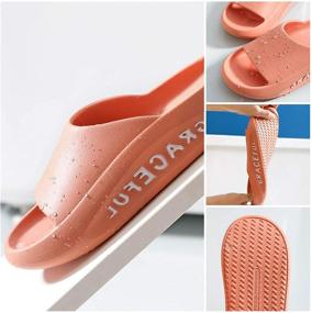 img 1 attached to 👟 Stylish Lelayoon Slides Sandals Slippers for Boys' Sizes 12.5-13