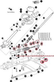 img 1 attached to 🏌️ High-quality Dr.Acces EZGO TXT MPT Steering Gear Box Assembly (2001 & Up) – OEM 70964-G01 for Best Golf Cart Performance