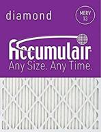 🔹 diamond series 24x36x1 furnace filters by accumulair logo
