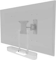 🔈 white soundbass beam tv mount bracket for sonos beam soundbar - full hardware kit included [gen 2 compatible] logo