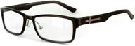 optical quality reading glasses rx able aluminum vision care logo