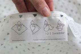img 2 attached to 🌬️ SwaddleDesigns Organic Cotton Muslin Swaddle Blankets, Pack of 4, Snow White
