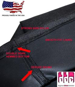 img 2 attached to 🖨️ Canon Pixma Pro-10 / Pro-100 Printer Dust Cover &amp; Protector by DigitalDeckCovers - Antistatic, Water Resistant, Heavy Duty Fabric, Black