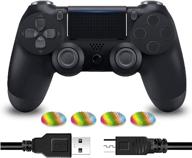 🎮 ps4 wireless controller - replacement gamepad remote joystick for playstation 4 / pro / slim / pc | compatible with ps4 logo