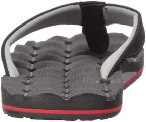 img 2 attached to Volcom Kids' Recliner Youth Flip Flop Sandal - Big Size