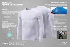 img 1 attached to TSLA Compression Shorts Baselayer Sports Sports & Fitness in Other Sports