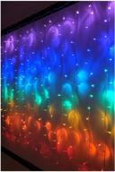 something unicorn - magical led string curtain lights with dimmer switch: enhance teen rooms, girls rooms, college dorms, nurseries, and kids room décor. ideal for unicorn, fairy & rainbow decoration - standard version logo