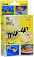 efficient vinyl inflatable repair: tear aid yellow logo