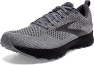 brooks revel blackened pearl black sports & fitness for running logo