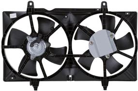 img 3 attached to 🔥 TYC 620420 Upgraded Radiator and Condenser Cooling Fan Assembly