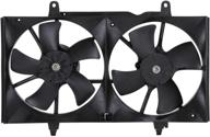 🔥 tyc 620420 upgraded radiator and condenser cooling fan assembly logo