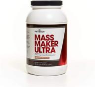 🍫 beverly international mass maker ultra chocolate - top choice for lean weight gain with 14 servings logo