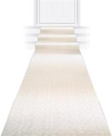 🏷️ shop the beistle elite collection aisle runner, 3ft x 100ft - white! logo