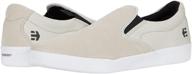 etnies mens slip skate white men's shoes logo