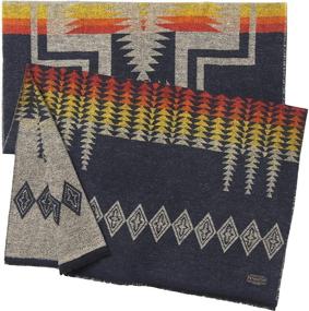 img 1 attached to Pendleton Womens Oversized Wrap Harding Women's Accessories in Scarves & Wraps