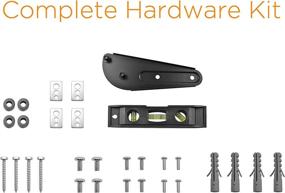 img 1 attached to 📺 Ematic Full Motion Articulating Wall Mount Kit for TVs ranging from 17 to 55 inches, includes a 6-Foot HDMI Cable