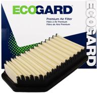 ecogard xa6200 premium engine air filter - compatible with kia soul 2.0l (2012-2020), kia soul 1.6l (2012-2019), kia rio 1.6l (2012-2017), hyundai accent 1.6l (2012-2017), hyundai veloster 1.6l (2012-2017) logo