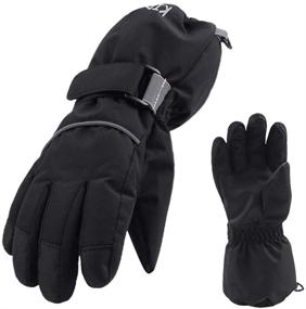 img 4 attached to ❄ Thinsulate Breathable Waterproof Snowboard Accessories for Boys, Ideal for Cold Weather