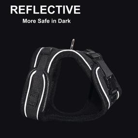 img 2 attached to Mudinpet Harness Adjustable Reflective Comfortable Cats
