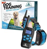 🐶 pet union pt0z1 premium dog training shock collar: fully waterproof with 1200ft range logo