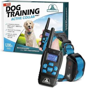 img 4 attached to 🐶 Pet Union PT0Z1 Premium Dog Training Shock Collar: Fully Waterproof with 1200ft Range