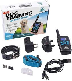 img 3 attached to 🐶 Pet Union PT0Z1 Premium Dog Training Shock Collar: Fully Waterproof with 1200ft Range