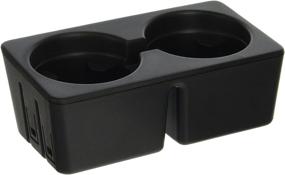 img 1 attached to 🥤 GM Accessories 19154712 Floor Console Cup Holder: Sleek Ebony Design for Enhanced Beverage Storage