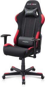 img 4 attached to DXRacer Formula Series FD01: Ergonomic, Affordable Gaming Chair with Strong Mesh & SGS Certified Gas Lift - Black & Red Console Racing Seat for Gamers