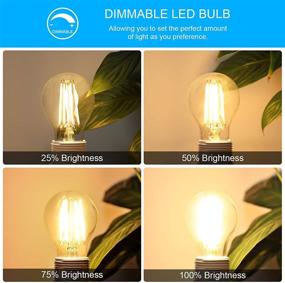 img 1 attached to 💡 LANGREE Dimmable Replacement Filament Bulb
