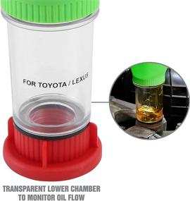 img 1 attached to OEMTOOLS 87024 Oil Funnel: No-Spill Design for Toyota, Lexus, VW, and Mercedes Vehicles - Efficient Filler Neck Screw-In - Save Time with Hard-to-Miss Green Color!