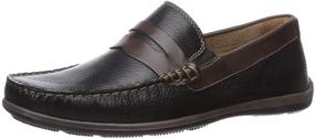 img 4 attached to 👞 Men's Florsheim Intrepid Penny Driver Shoes in Black Brown