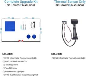 img 1 attached to 🔌 Улучшенный кабель обновления жесткого диска с цифровым термодатчиком OWC для iMac 2009-2010 (Модель: OWCDIDIMACHDD09)