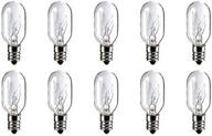 cec industries #20t-7 c bulbs (box of 10) - 130v, 20w, e12 base, t-7 shape - long-lasting lighting solution logo